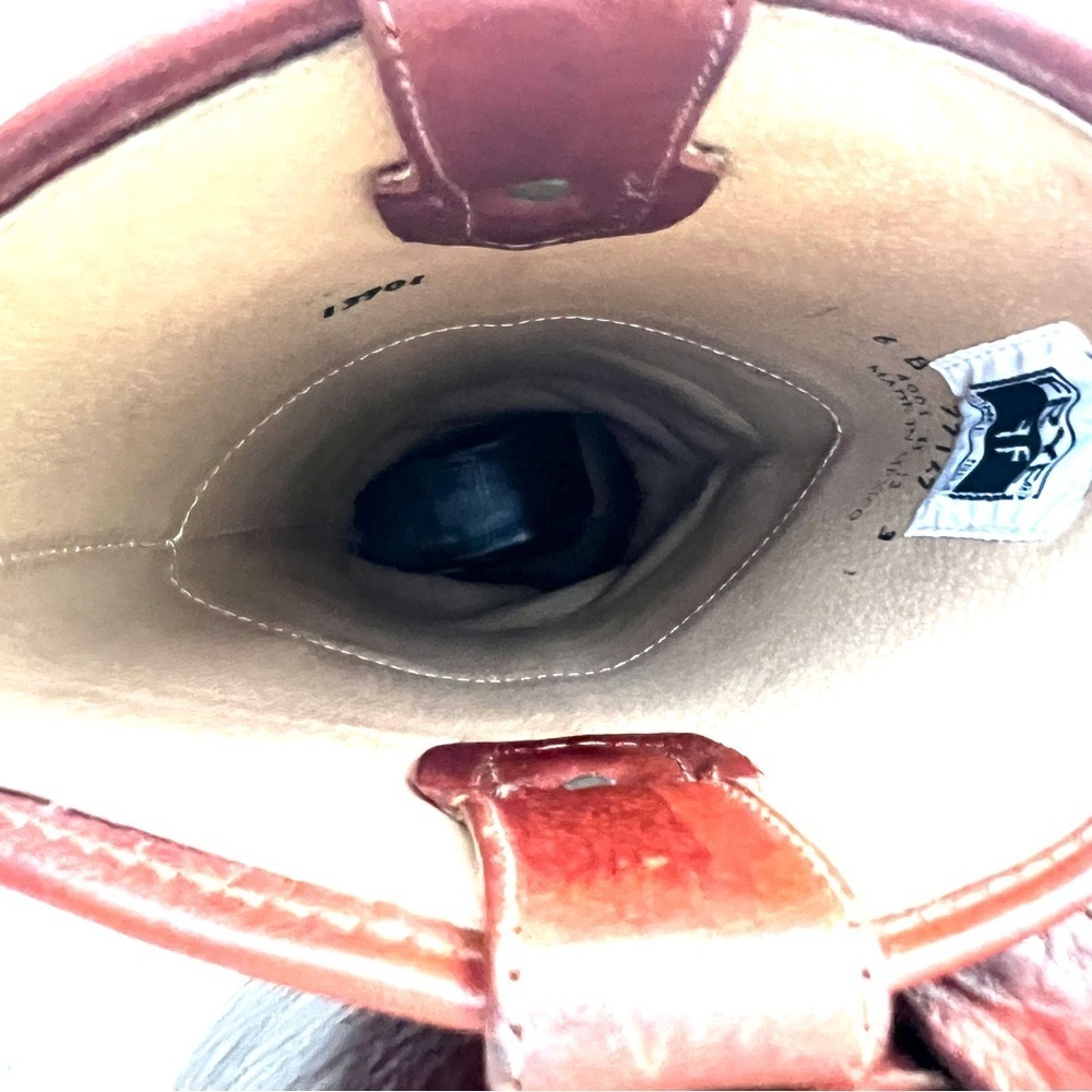 Frye Melissa Button Riding Boot in Cognac Women Size 6 - Picture 8 of 10